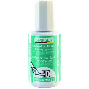 Correction fluid Stanger Classic 18 ml, liquid correction for paper