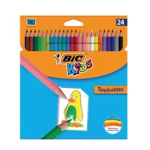 BIC Tropicolors Daudzkrāsains 24 pcs