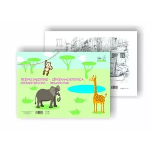 Drawing pad SMLT PS-20 A4, 20 sheets, 120 g/m² drawing paper
