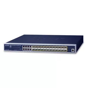 Pārvaldāms L2+ gigabita Ethernet slēdzis PLANET GS-5220-16S8CR