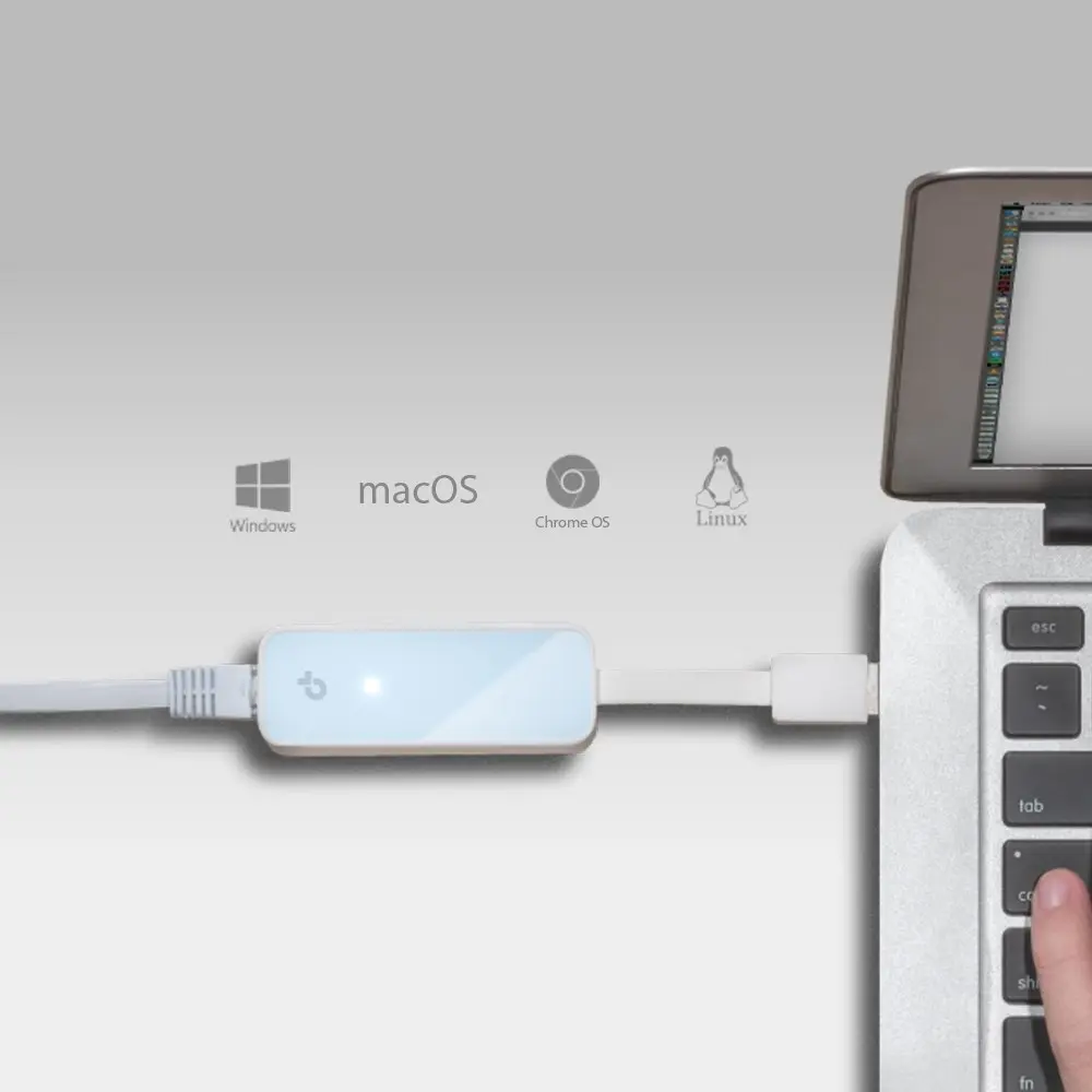 Ethernet Adapter TP-Link UE200 Photo 9