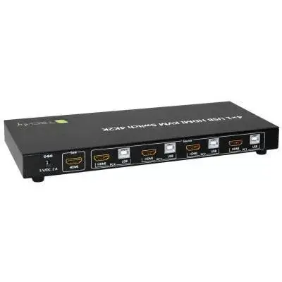 KVM slēdzis Techly IDATA-KVM-HDMI4U Photo 2
