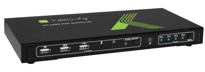 KVM slēdzis Techly IDATA-KVM-HDMI4U Photo 3