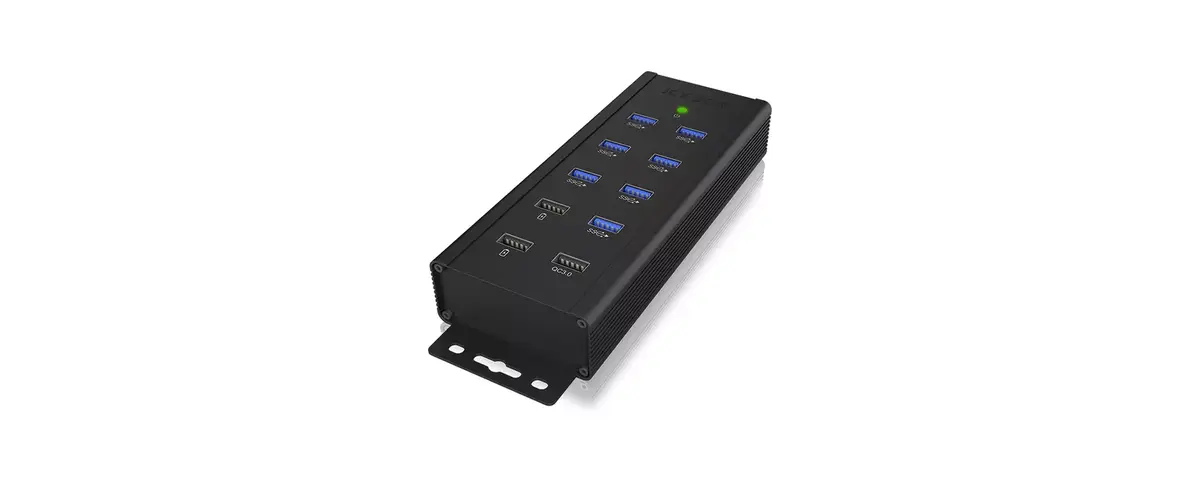 USB хаб ICY BOX IB-HUB1703-QC3 Photo 2