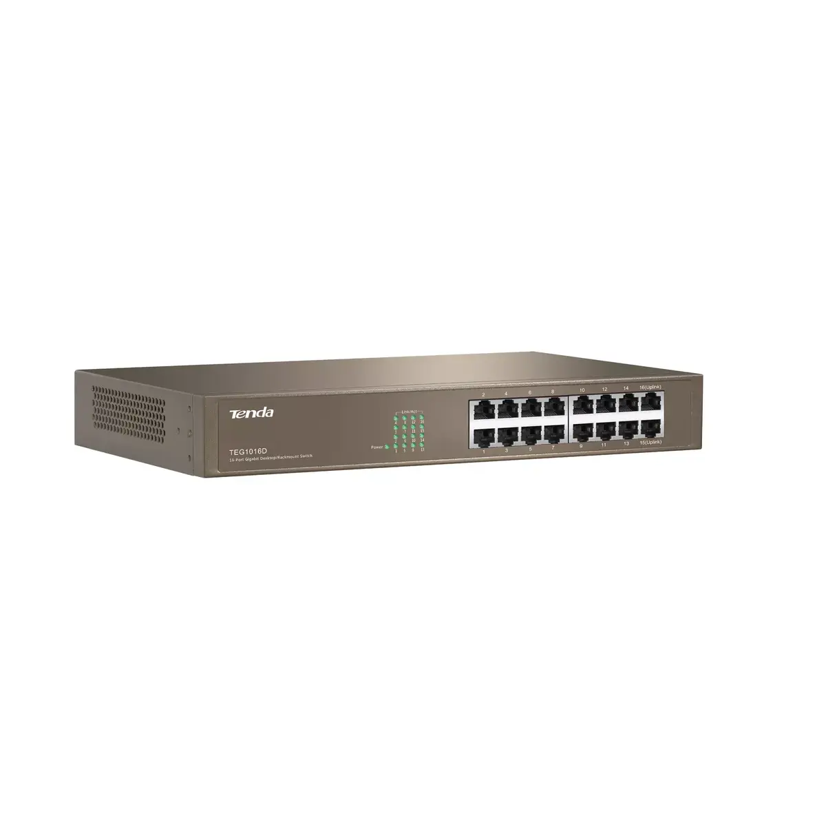 TENDA TEG1016D 16 portu nenodrošināms Gigabit slēdzis Photo 2