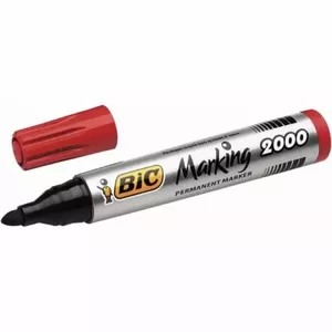 BIC pastāvīgais MARĶERIS ECO 2000 2-5 mm, sarkans, 1 gab. 000033