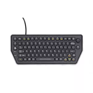 Gamber-Johnson 7300-0171 Keyboard Home USB Black Mini Curved