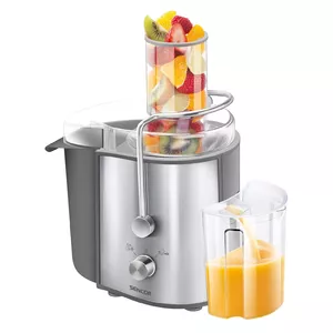 Centrifugal juicer SENCOR SJE 1055SS — 800 W, stainless steel, 2 speeds, juice container