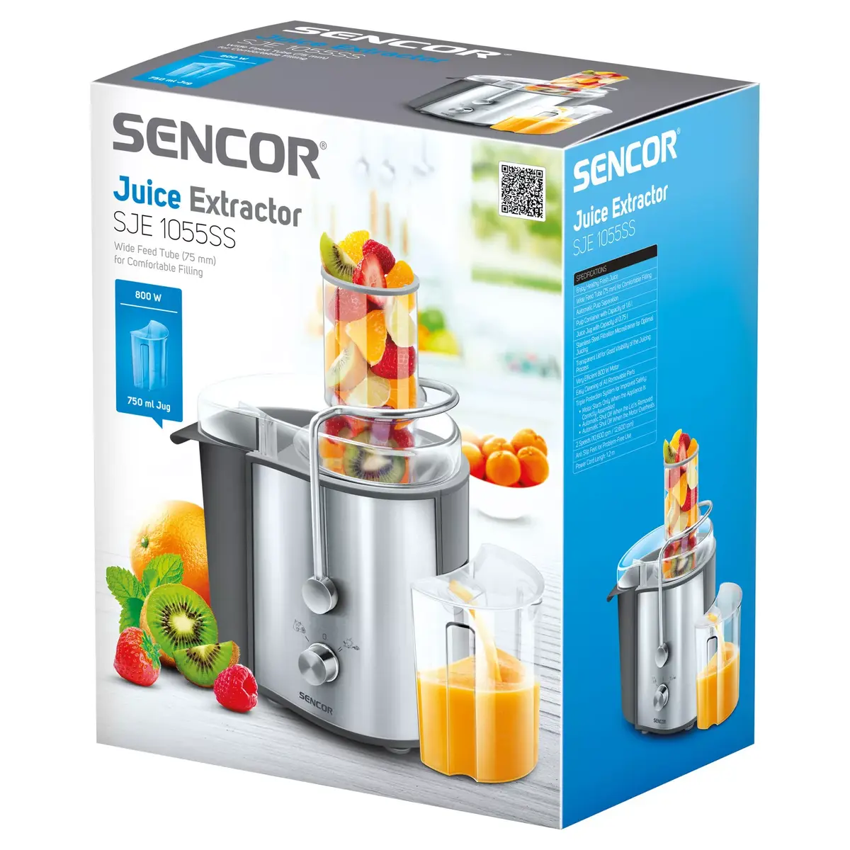 SENCOR SJE 1055SS центробежная соковыжималка Photo 5