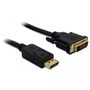 Кабель Displayport на DVI 24+1 m/m 5m DeLOCK