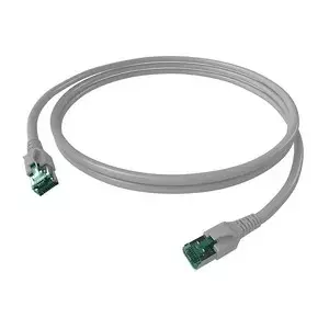 Tīkla kabelis EASYLAN FlexBoot FTP Cat.6a saCon 1 m, F/UTP (FTP), RJ-45–RJ-45, 10GBase-T, pelēks