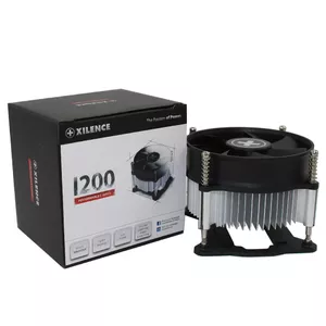 Cooler Xilence I200 Processor Cooler 9.2 cm Black Metallic