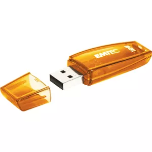 Emtec C410 USB zibatmiņa 128 GB USB Type-A 2.0 Oranžs