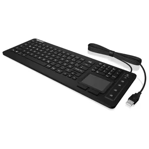 Клавиатура KeySonic KSK-6231INEL Industrial USB QWERTZ Swiss Black