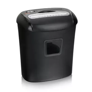 Paper shredder PEACH PS500-40 — cross-cut, 21 L basket, 250-sheet capacity, Black