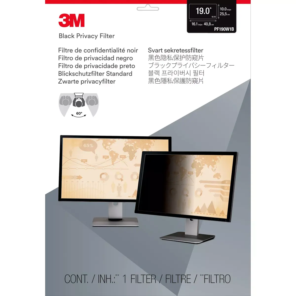 Privātuma filtrs monitors 3M 7000013839 Photo 3