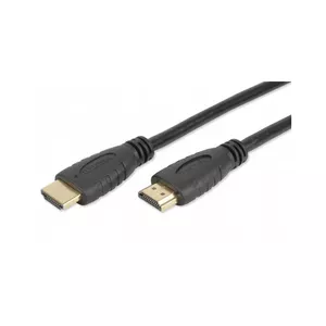HDMI-кабель TECHLY ICOC-HDMI2-4-010 — 1 м, HDMI Type A–Type A, HDMI 2.0, 4K (4096×2160), золотое напыление контактов, чёрный
