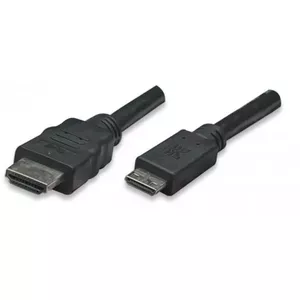 HDMI Cable Techly ICOC-HDMI-B-015 1.8m Type A to Type C Black