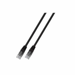 EFB Elektronik K8098.0,5 tīkla kabelis Melns 0,5 m Cat5e U/UTP (UTP)