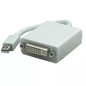 Techly IADAP-MDP-DVIF video kabeļu aksesuārs 0,15 m Mini DisplayPort DVI-I Balts