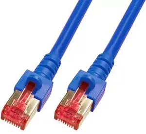 Сетевой кабель EFB Elektronik Cat6 S/FTP, 3 м, RJ-45—RJ-45, синий