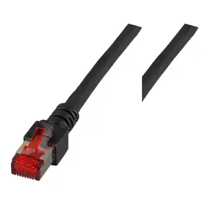 Tīkla kabelis EFB Elektronik Cat6 S/FTP (S-STP) RJ-45–RJ-45 1,5 m Melns