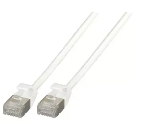 EFB Elektronik Cat6a U/FTP Network Patch Cable, RJ-45, 0.25 m, White