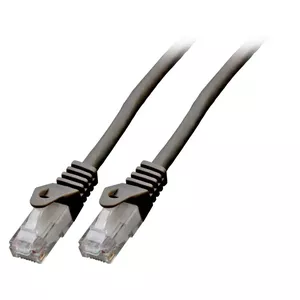 Networking Cable EFB Elektronik K8104SW.1,5 RJ-45 Cat6 1.5m Black