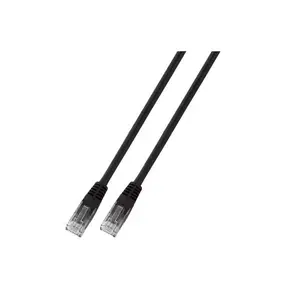 Патч-корд EFB Elektronik Cat6 U/UTP 2 м, RJ-45—RJ-45, черный