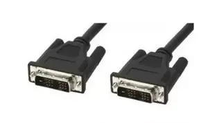 DVI-D cable TECHLY ICOC-DVI-8000 1.8 m, DVI-D to DVI-D, black
