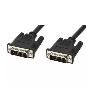 DVI cable Techly ICOC-DVI-8050 5 m DVI-D Black