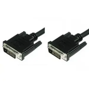 DVI cable Techly ICOC-DVI-8100 1.8 m DVI-D Black
