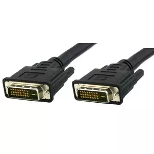 DVI cable Techly ICOC-DVI-8130 3 m DVI-D Black