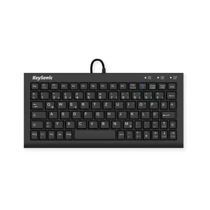 KeySonic ACK-3401U tastatūra USB QWERTZ Vācu Melns