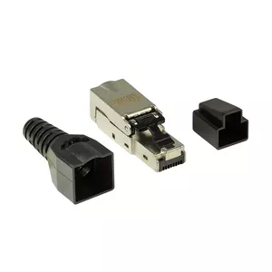 Wire connector LogiLink MP0044 RJ-45 Cat6a 0.5m Stainless steel