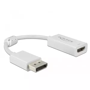 Video Cable Adapter DeLOCK 63936 DisplayPort to HDMI 0.1m White