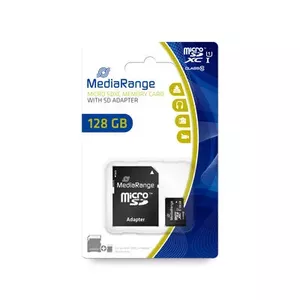 Memory Card MediaRange 128GB MicroSDXC UHS-I Class 10 MR945
