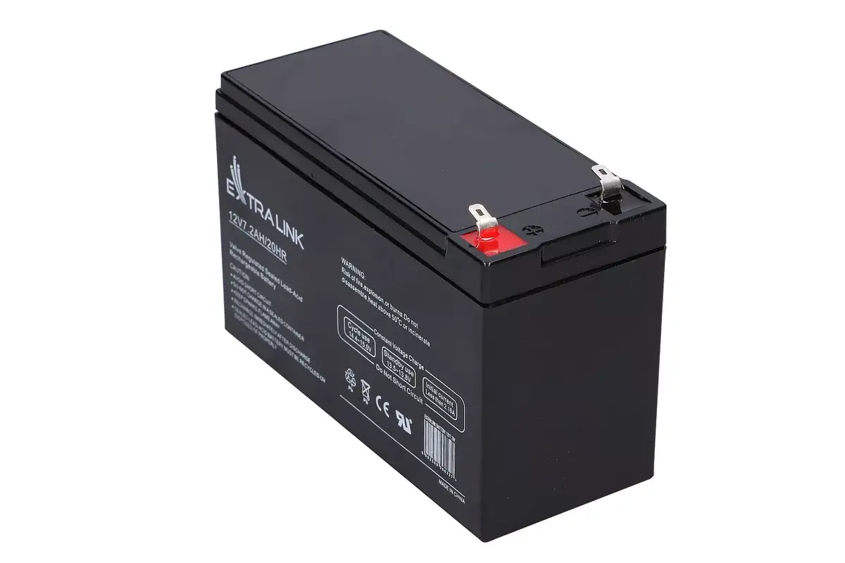 Extralink AGM 12V 7.2Ah UPS battery Photo 3