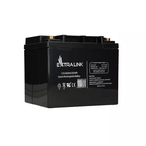 Extralink AKUMULATOR Battery ACCUMULATOR 12V 40AH - Batterie - 40.000 mAh Noslēgts svina skābju (VRLA) 13,5 V 12 ampērstunda