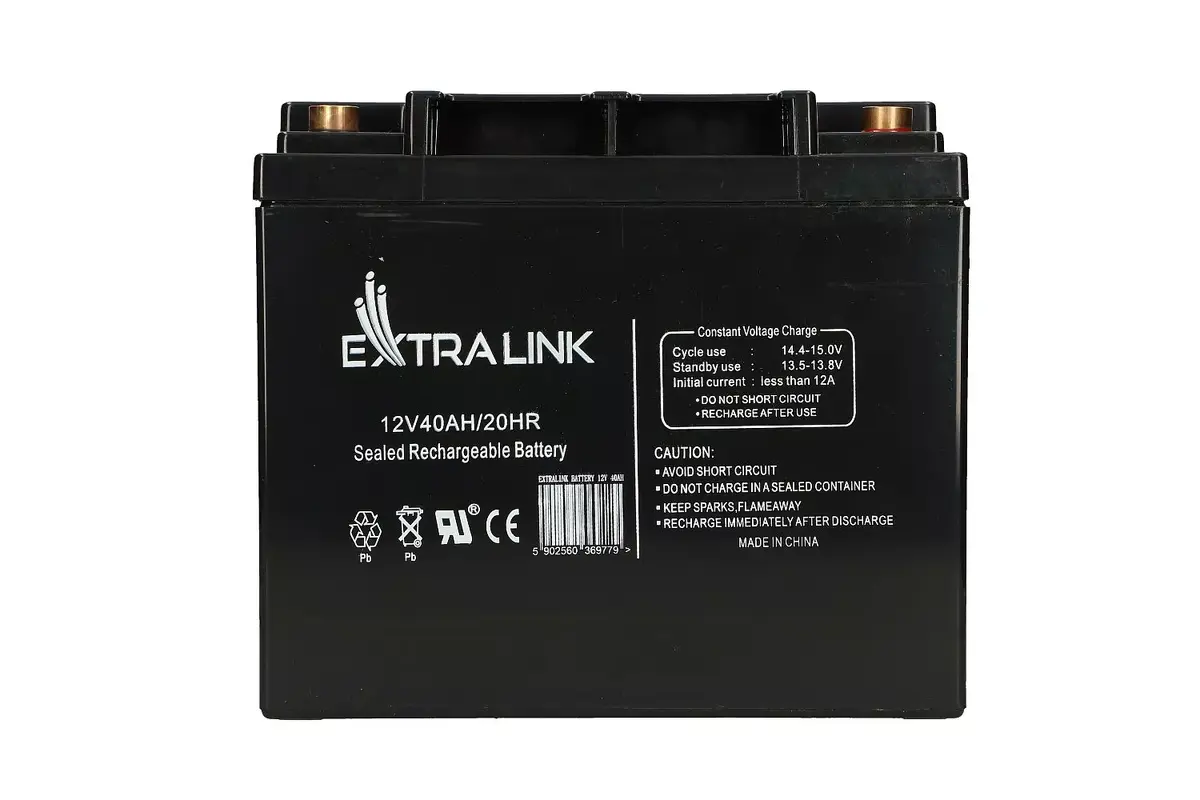 Extralink AGM akumulators 12V 40Ah Photo 4