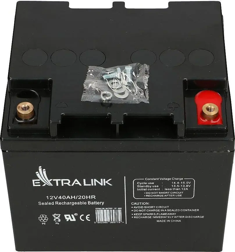 Extralink AGM Battery 12V 40Ah Photo 21