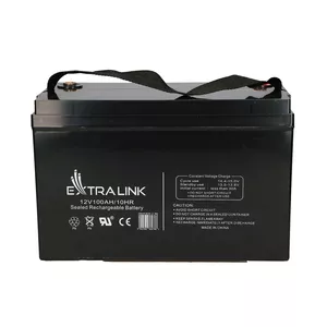 Extralink AKUMULATOR BATTERY ACCUMULATOR AGM 12V 100AH - Batterie Noslēgts svina skābju (VRLA) 100 ampērstunda