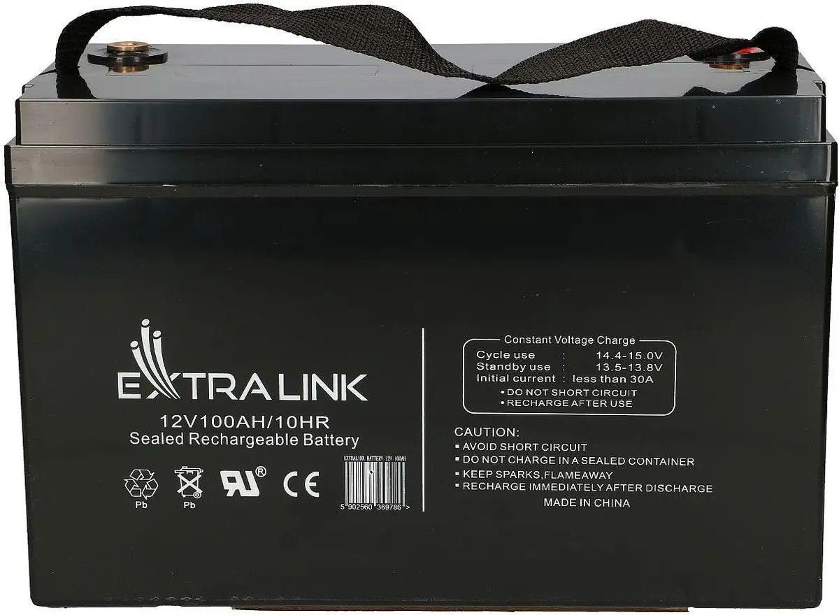 Accumulator Extralink 12V 100Ah Photo 8