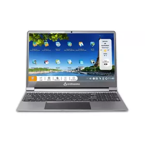 ORDISSIMO ART0372 laptops/portatīvais dators 39,6 cm (15.6") Full HD Intel® Celeron® N4000 4 GB DDR4-SDRAM 128 GB SSD Wi-Fi 5 (802.11ac) Sudrabs