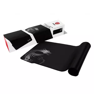 MSI AGILITY GD70 Pro Gaming Mousepad '900mm x 400mm, Pro Gamer Silk Surface, Iconic Dragon Design, Anti-slip and shock-absorbing rubber base, Reinforced stitched edges'