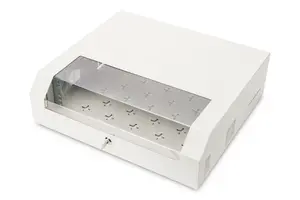 DIGITUS Wall-mounted enclosure SOHO Slim Wall mounted rack 3U IP20 Light grey DN-19 04U-PB