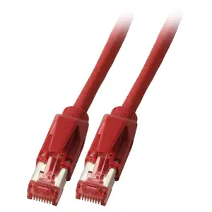 Сетевой кабель EFB Elektronik K8708RT.1 RJ-45 Cat6a 1 м Красный
