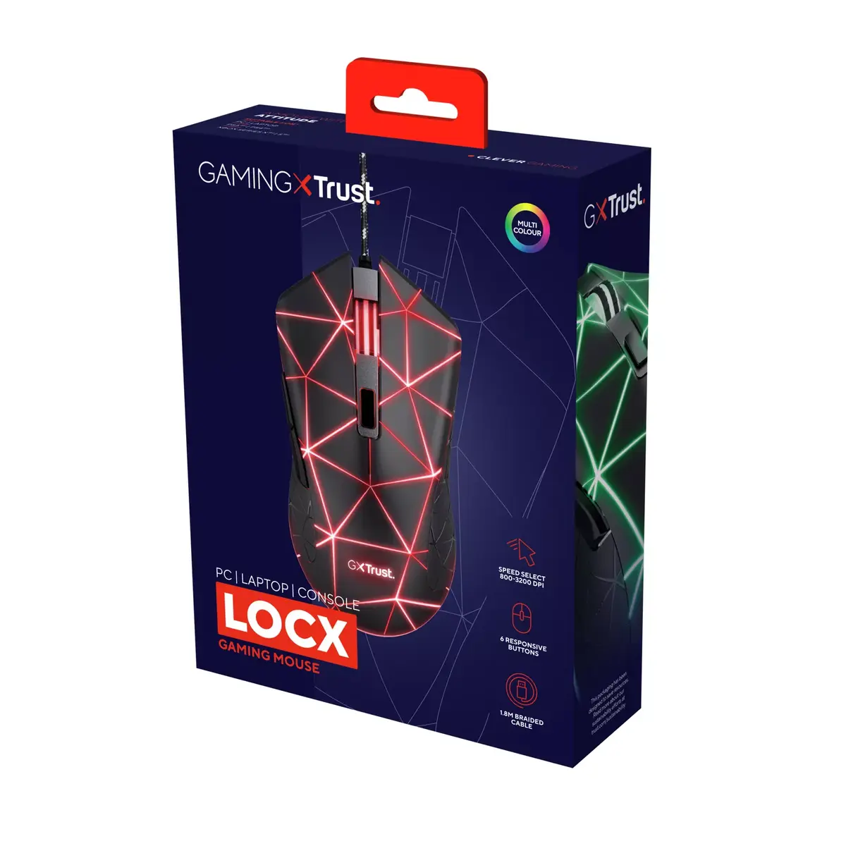 Игровая мышь Trust GXT 133 Locx Photo 5