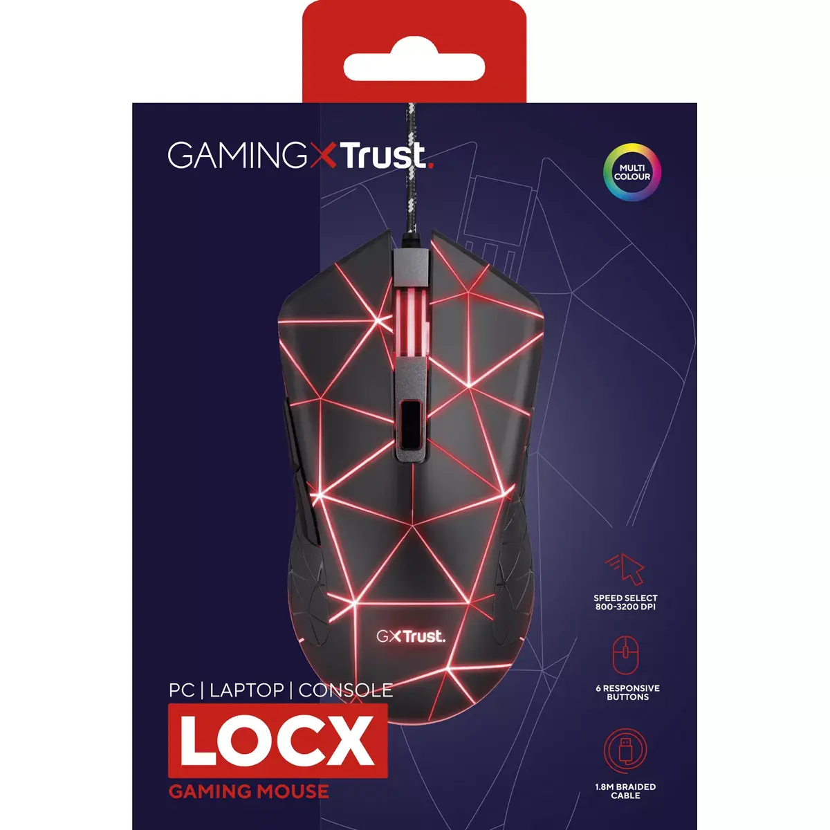 Игровая мышь Trust GXT 133 Locx Photo 6