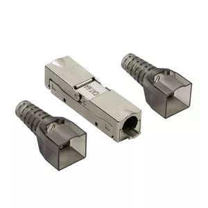 LogiLink MP0046 Cat6a Field Terminable Connector, Grey